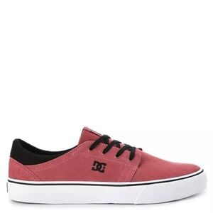 BRAND NEW men DC dc trase suede red skate shoes size US 8 & US 8.5